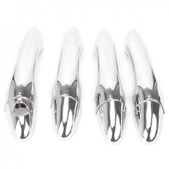 Car Chrome Door Handle Cover Trim Set for Kia Sportage R 2011-2015 4PCS Chrome