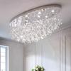 Modern French Crystal Chandelier: Luxury Pendant Light for Dining Room, Restaurant, Cafe, or Bar