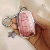 Diamond Pink For Hyundai Grandeur Sedan Genesis G80 Santa Fe Grand Santafe Ix45 Equus Azera Remote Key Case Cover Accessories
