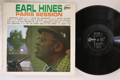 Disque Vinyle EARL HINES - Session Paris OR8063 ODEON Japon Jazz