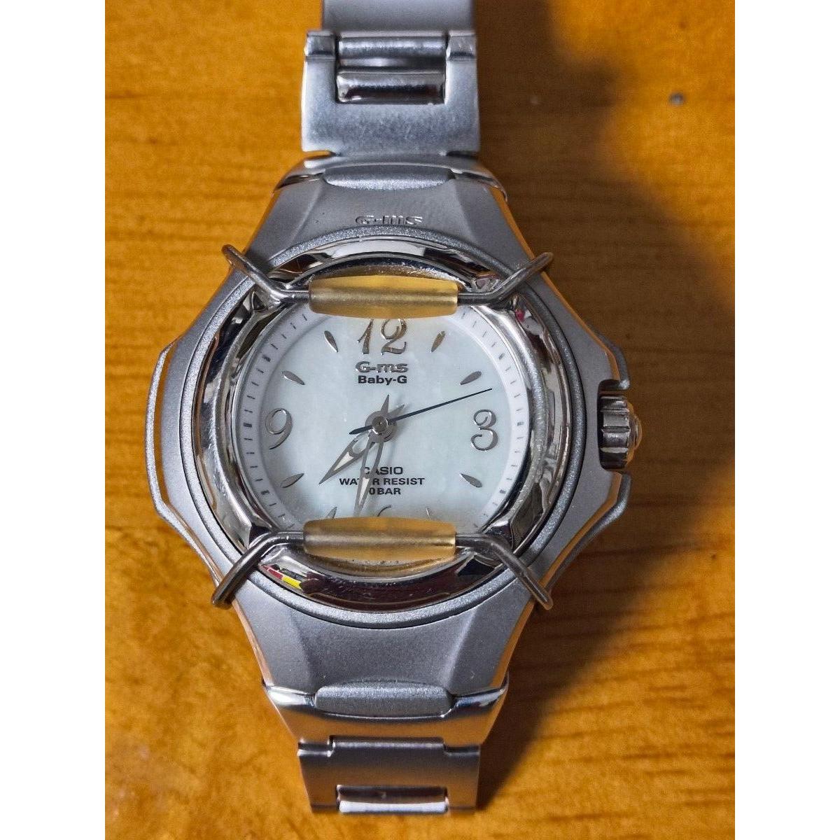 CASIO Baby-G G-ms watch silver analog