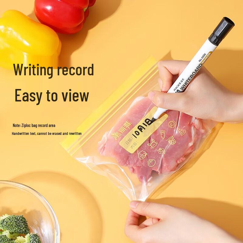 MARYYA Microwave Safe Double-Seal Stand-Up Zipper Bags