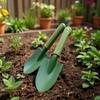 Heavy Duty Garden Trowel And Shovel Tool For Landscaping Soil Cultivation Planting Transplanting Sturdy Iron Materials
