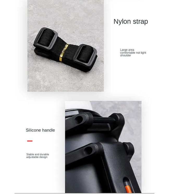 4000ML Stor Termosflaska Vakuumflaskor Rostfritt Stål Isolerad Vatten Termisk Mugg Med Rem 48 Timmars Isolering