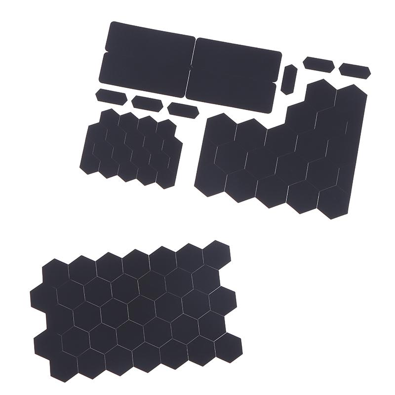 1Set DIY Mouse Keyboard Anti-Slip Stickers Thin Silicone Anti-Slip Sticker Grip Maintain Control Minimize Slippage