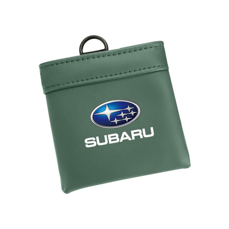 Car Storage Bag Auto Hanging Organizer Pocket Valve Cap For Subaru Crosstrek Forester Outback Impreza BRZ WRX Ascent REX Levorg Y17