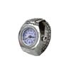 Alloy Finger Watch Rings Creative Roman Quartz Watch Rings Y2K Watches Couple Rings