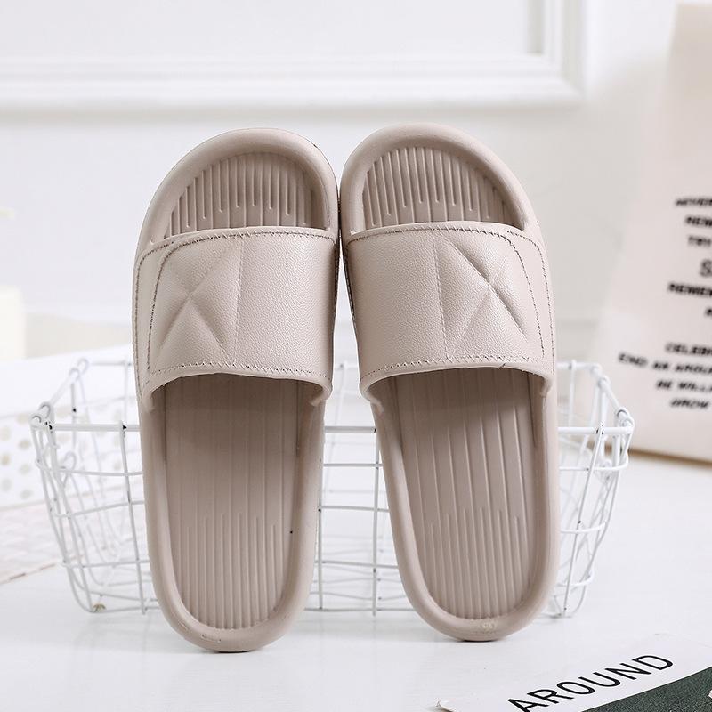 EVA soft-soled home slippers women's summer home indoor cool slippers non-slip cross shoes