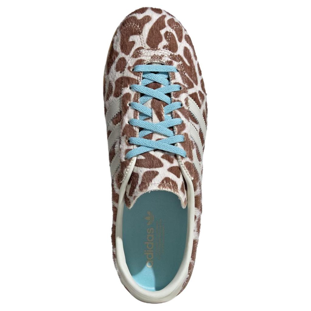 Adidas Originals Gazelle Lo Pro T Shoes Classic Sports Skate Shoes Unisex Shoes Linen Crystal-Brown KH9013