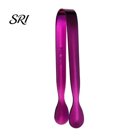 Rose Gold Ice Clip Clamp Stainless Steel Electroplated Tongs Durable Food Grade Rust-resistant for Bar Kitchen Sugar Cube Tong Set
