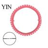 Self Groomer Cat for Cardboard Boxes, DIY Grooming Brush Tunnel Toy Ring, Hands-Free Massage Comb House Door Hole Hair Reduction