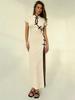 European and American new retro modified cheongsam sexy dress pure desire sexy dress