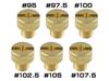 Shift Up 800001-MB-10 Motorcycle Goods Carburetor Main Jet Set TMR 8x9 Round Size