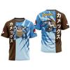 Anime One Piece Luffy Zoro TShirt 3D Print Clothing Unisex Tshirt Streetwear Summer Short Sleeve Sport Bandai Cosplay Tshirt