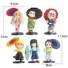 Latest 1-12Pcs   Figurine Plum Rain Series Kochou Shinobu Tomioka Giyuu Mitsuri  Figurine Plaything Gift For Kids