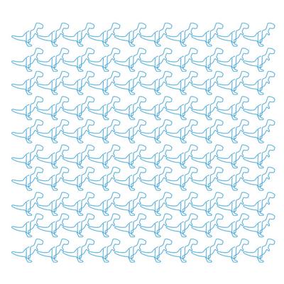100Pcs Plastic-coated Metal Metal Paperclips 43*35mm Cute Paperclips  Office Home