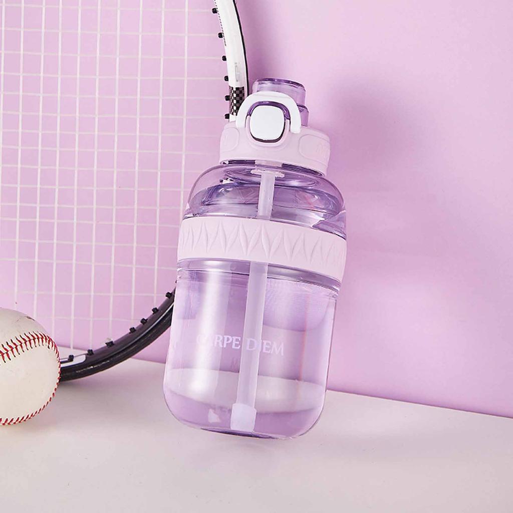 Men & Women -Fall, Leak-Proof Space Cup with Plastic Lid, Design Portable Water Bottle