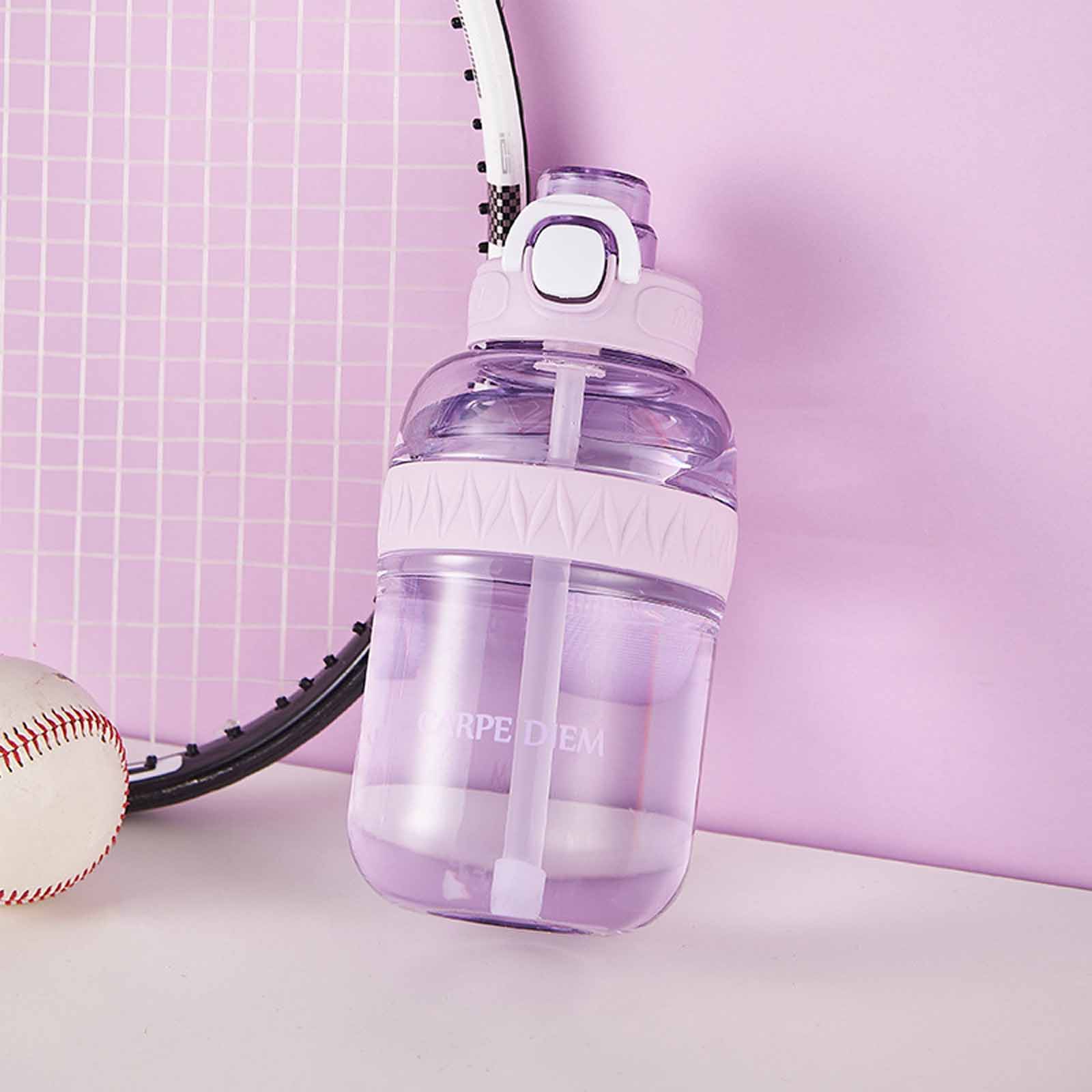 

Men & Women -Fall, Leak-Proof Space Cup with Plastic Lid, Design Portable Water Bottle S