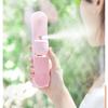 USB Rechargeable  Hanging Neck Handheld Spray Water Meter Portable Small Fan