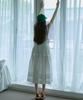 Opeundoeoseutyudio Pintuck Pleated Long Dress Ivory