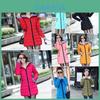 Premium Women Winter Jacket Solid Color Down Coat With Hooded Slim Long Design