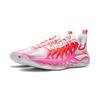 Li Ning BadFive Chase 2 SUPER Abrasion Resistant Anti Twist Grip Low top Basketball Shoes Men's White Red Pink ABFW013-5