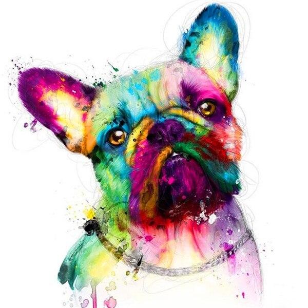 5D DIY Diamond Painting New Animal Diamond Embroidery Cross Stitch Dog Pictures Of Rhinestones Mosaic Home Decor