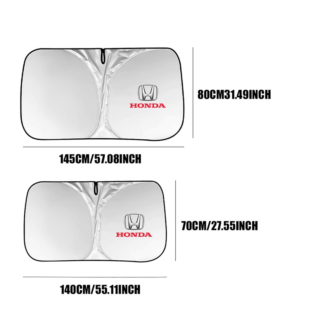 Foldable Car Windshield Sun Shade Umbrella Auto Sunshade Curtain for Honda Mugen INSPIRE XR-V CR-V UR-V CR-Z Fit Type R Type RR