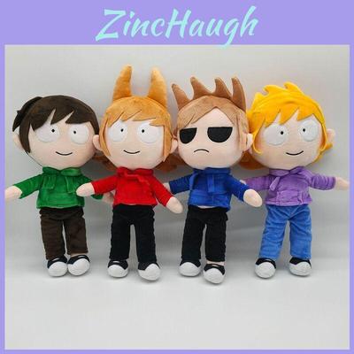 Urocza Pluszowa Lalka Kreskówka Eddsworld Miękka i Wygodna Pluszowa Zabawka do Domu