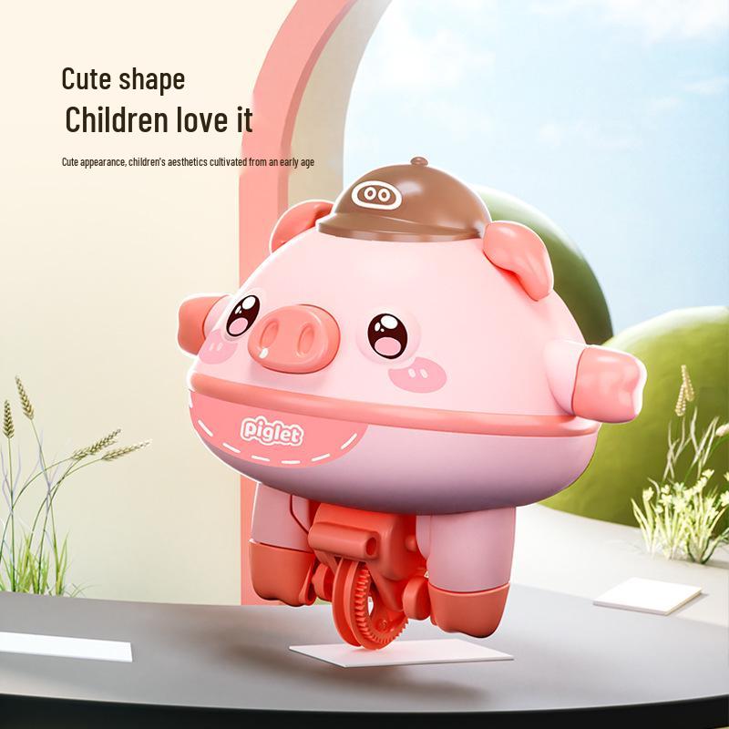 Electric Unicycle Pig Daruma Balance Toy for Kids – Novelty Gift