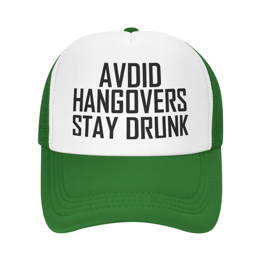 Avoid Hangovers Stay Drunk - Alcohol Beer - Adult Trucker Cap Hat