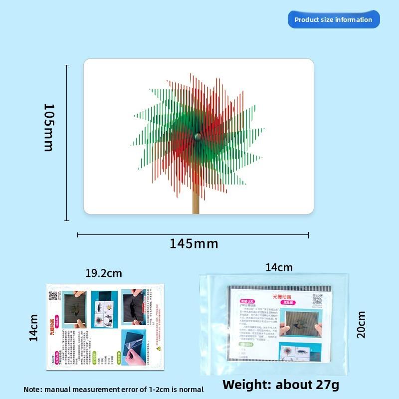 Educational Science Light Diffraction Animation Craft Kit For Children Hands On Science