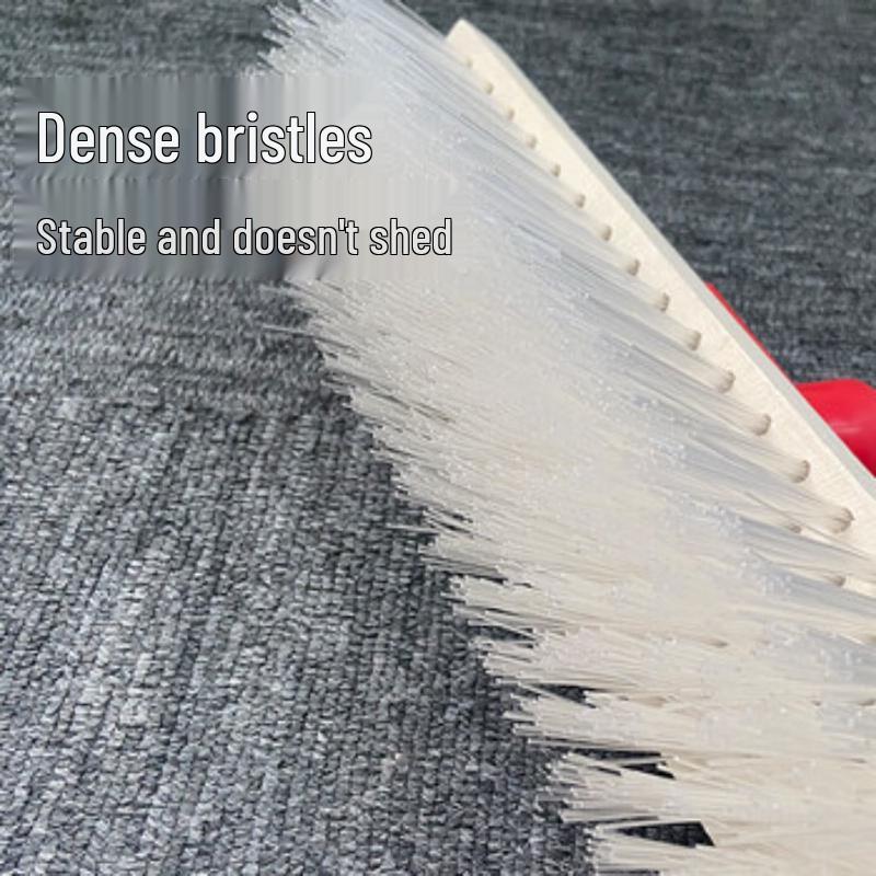 Kapuoluo Nylon Hard Bristle Long Handle Floor Cleaning Brush