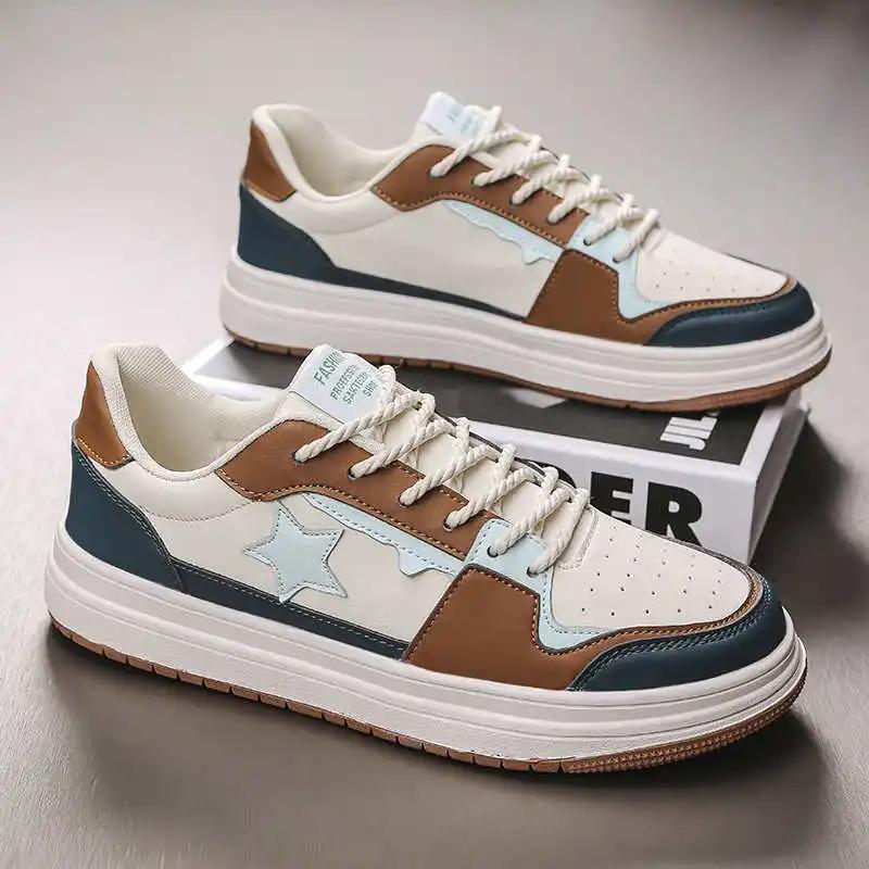 With Lacing Platform Man Casual Shoes Vulcanize Tenis Badminton Tennis Sneakers Sports Price Wide Foot Tenks Leisure