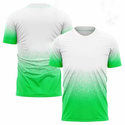 Fashion Gradient Harajuku Men's T Shirt Badminton Tennis Training Clothing Summer Sports Tees O-Neck Short Sleeve Tops