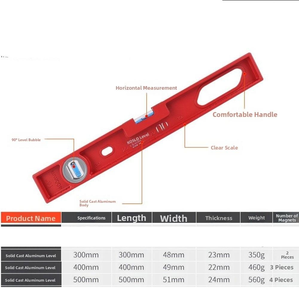 High-Precision  Measurement Level Ruler Aluminum Angle Finder Spirit Level  Household