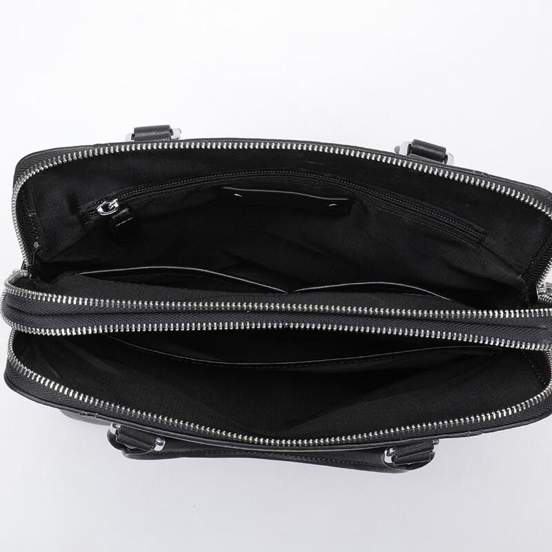 Li Shen Men's Business Leather Briefcase