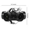 2PCS Black Lamp Base Holder 3/4/5 Head Cluster Lamp Holder Stable Lamp Holder Socket  Pendant Light