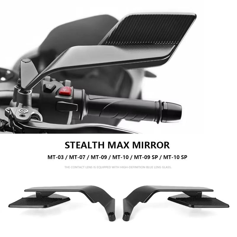 New For Yamaha MT09 MT-09 MT 09 SP Stealth Max Mirror MT-10 MT10 SP MT-07 MT-03 MT07 Accessories Anti-glare Rearview Side Mirror