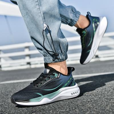 Große Größe 39-48 Neue Laufschuhe Sommer Neue Fitness-Test Mittelschüler Bounce Dämpfung Sneaker Herrenschuhe Rebound