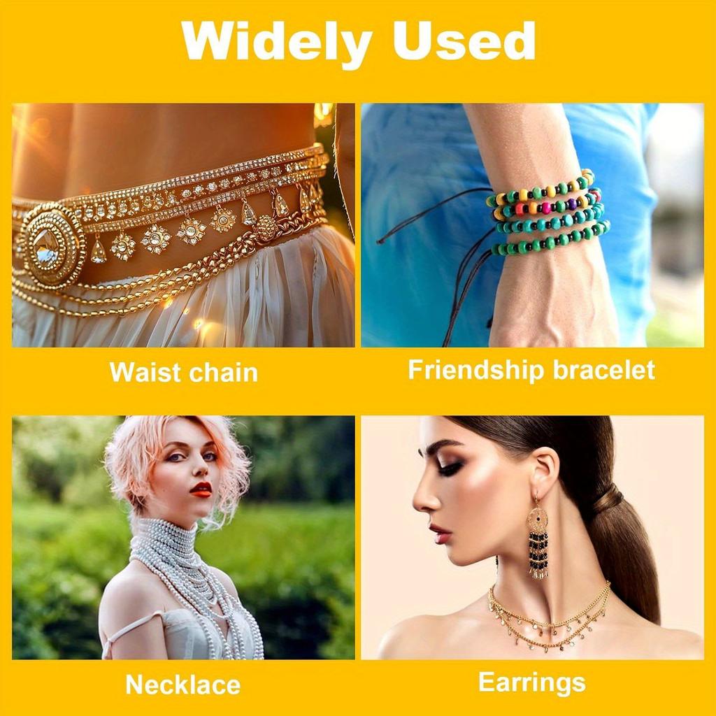 Giantree Bead Spinner Needles, 5 PCS 7.48 Inches Stainless Beading Needles for Bead Spinner, Ergonomic Arc Design Big Eye Curved Seed Beading