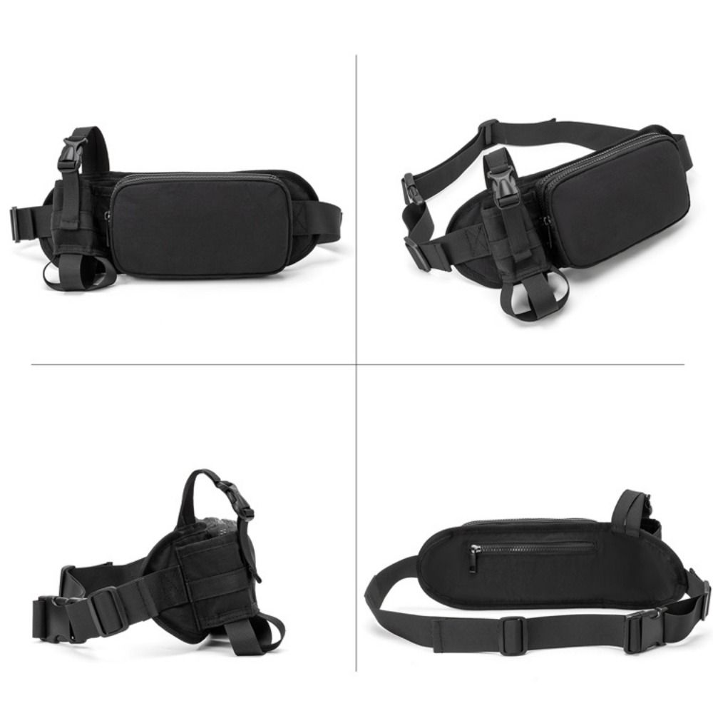 Nylon Waist Bag Elastic Jogging Gym Bags Multifunctional Sports Bag Sports Activities