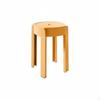 Round Pinwheel-Top Stool Thickened Design Stackable Seat Space-Saving Household