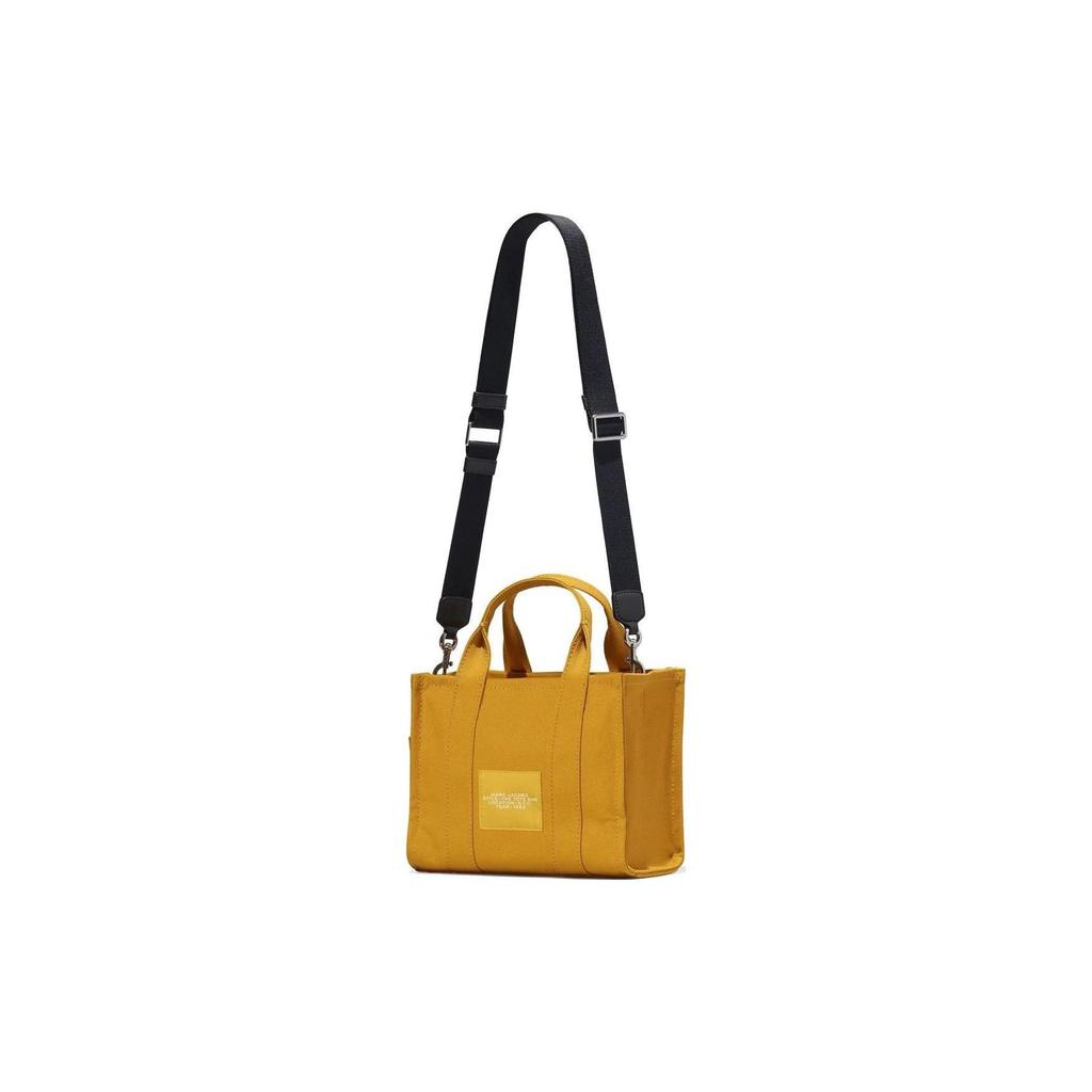 Marc Jacobs Mini Tote Bag With Logo Print And Two Round Top Handles Women Tote Bags Yellow M0016493-766