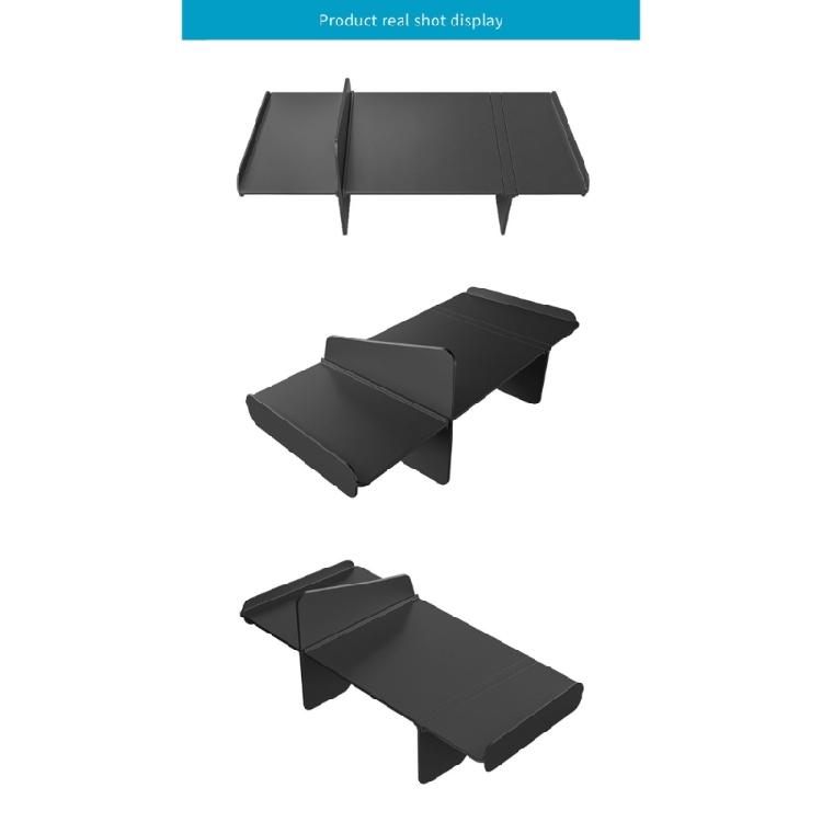 Glove Box Organizer Automotive Interior Accessories Glove Box Divider Compartment Storage Insert Tray Quick Setup Black