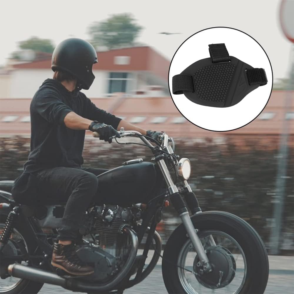 YIBOOOM 1PCS Motorcycle Shift Guard Protector Pad Rubber Material Motorcycle Protective Cover Improved Wear