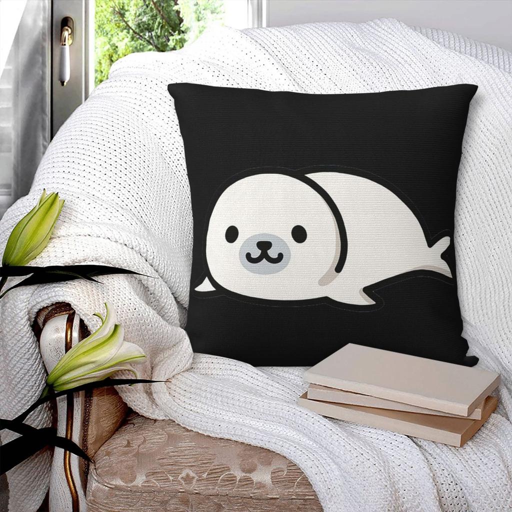 Cartoon animal child kids Cushion Cover Silky Short Plush Invisible Zipper Dustproof Sofa Pillow Case for Home Decor