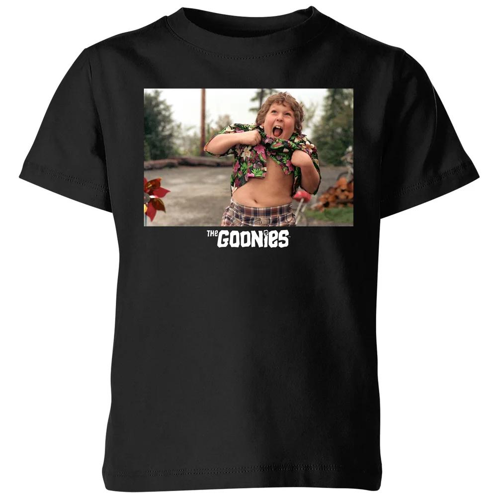 The Goonies Chunk Kids  T-Shirt - Black - 3-4 Years 100