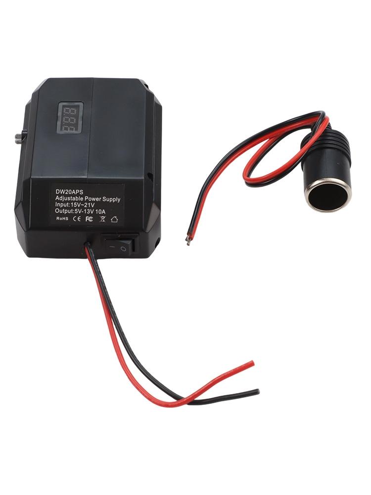 Battery Power Adapter Car Regulator Step Down Converter Easy Installation