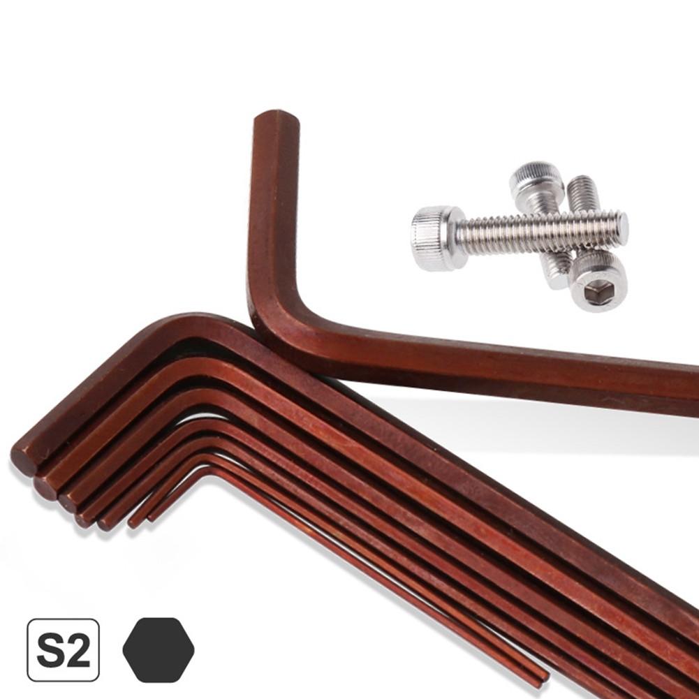 Set de chei hexagonale mici, versatile și puternice, de 8 buc pentru întreținere de precizie